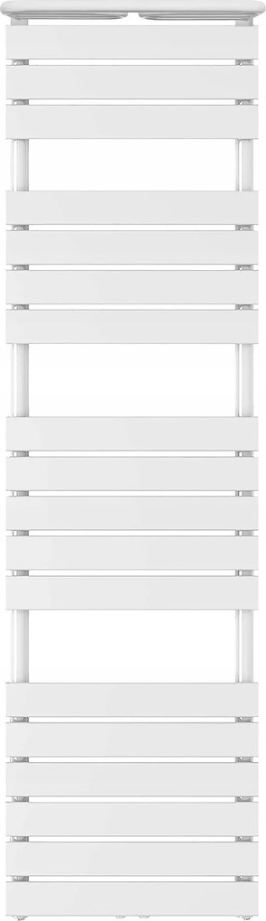 Fürdőszobai dekoratív létraradiátor 1800x500 fehér, fűtőpolccal