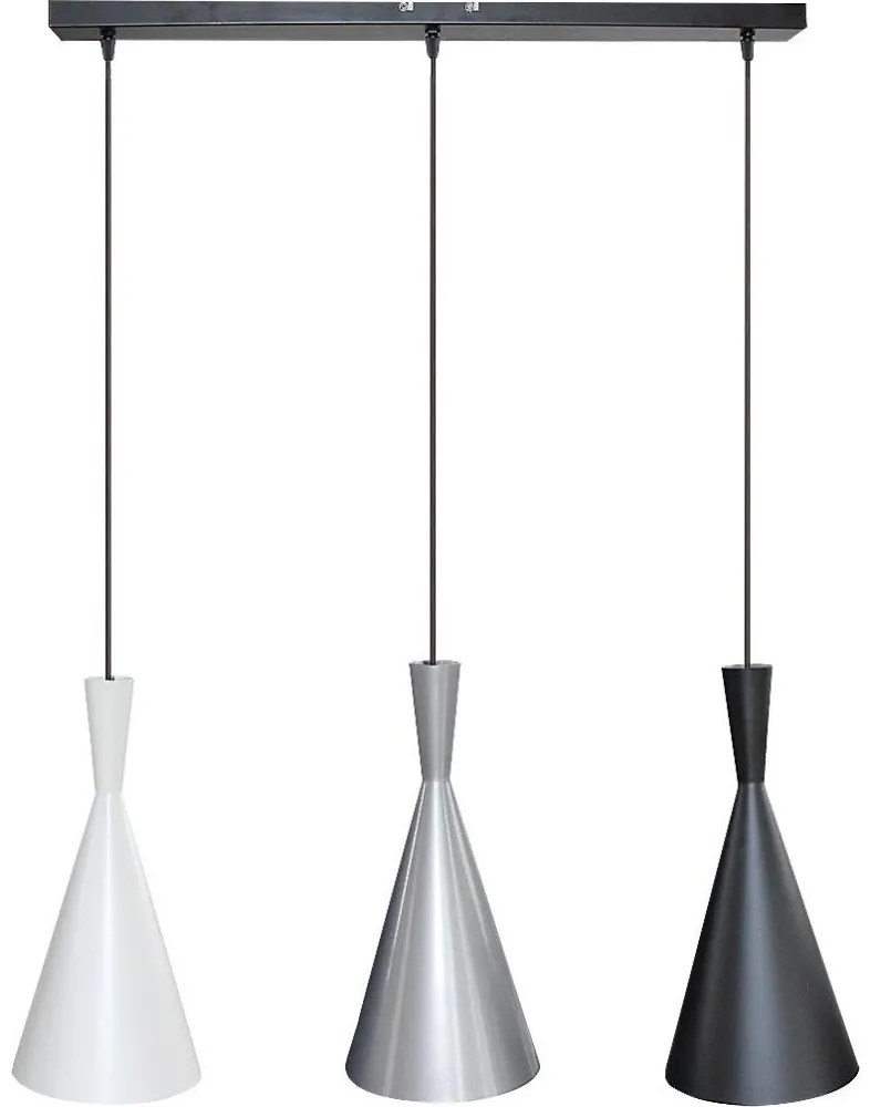 Rabalux 5312 - Csillár zsinóron TRINCOLA 3xE27/40W/230V