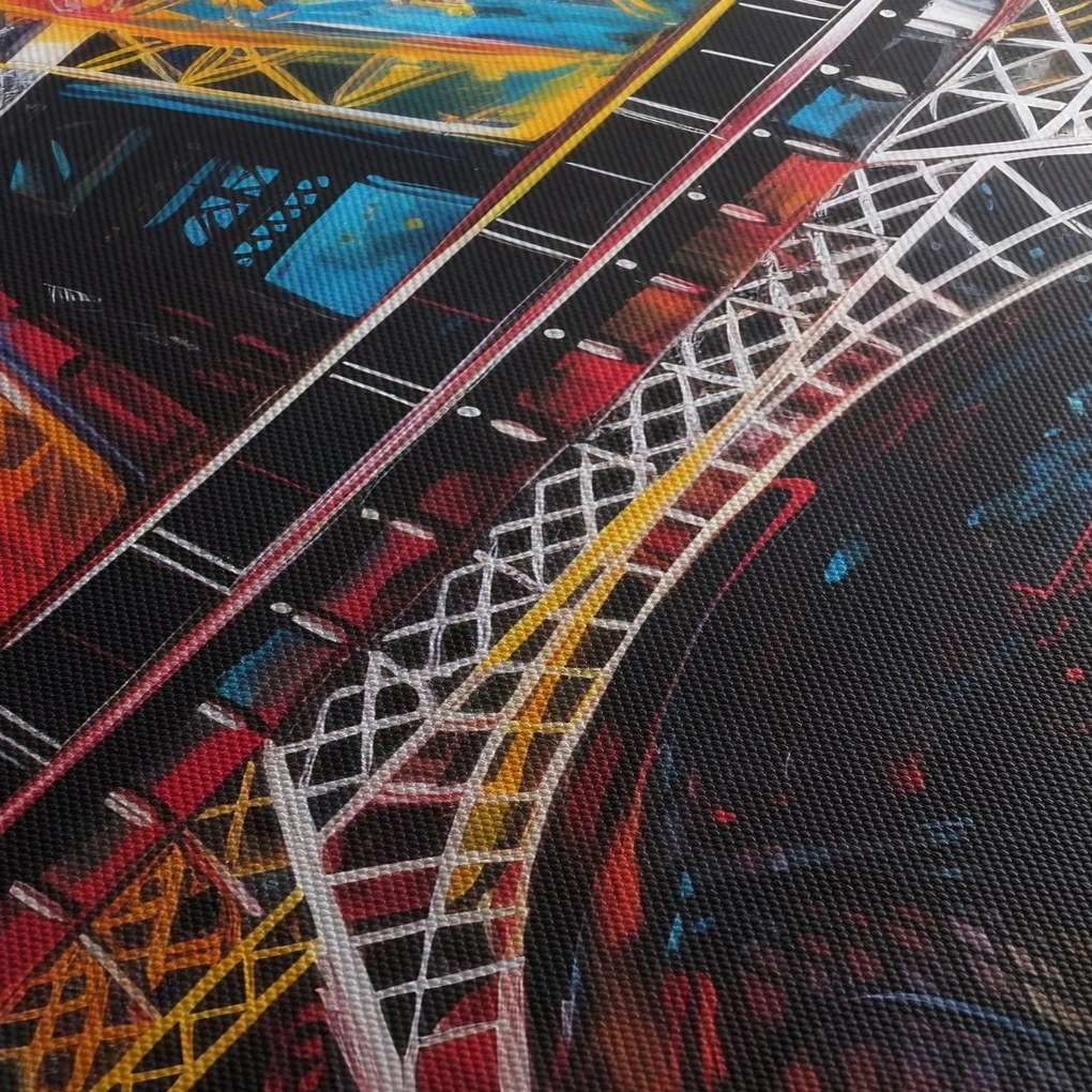 Kép - Az Eiffel-torony festménye II. (70x50 cm)