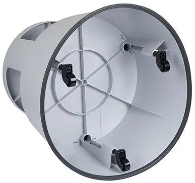 Gurulós polipropilén zsámoly, WEDO, világosszürke (CSW2337)