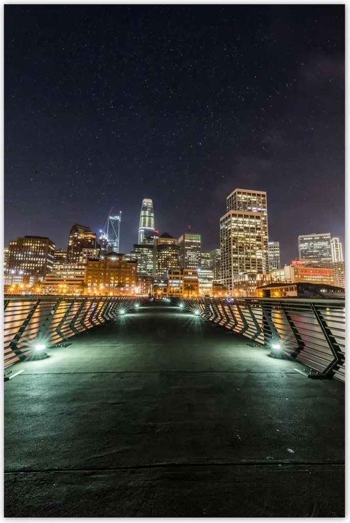 Poszterek 80x120 Városi táj Kilátás