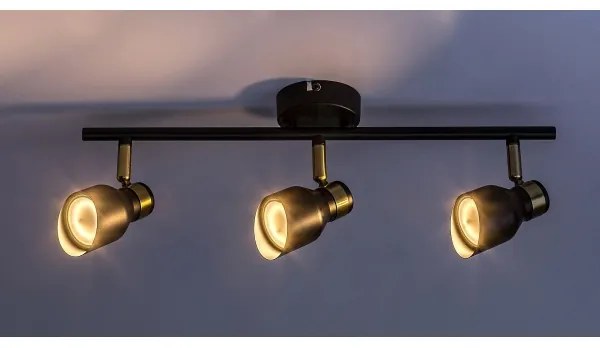 Rabalux 73049 - Spotlámpa LILOU 3xGU10/25W/230V