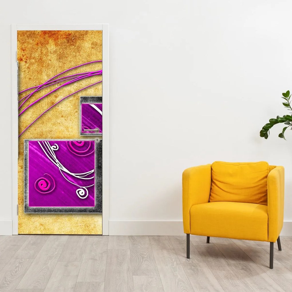 Fotótapéta ajtóra - Absztrakció (95x205cm)