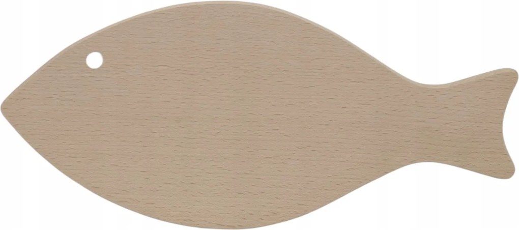 Fa vágódeszka Hal bükk tálalás
