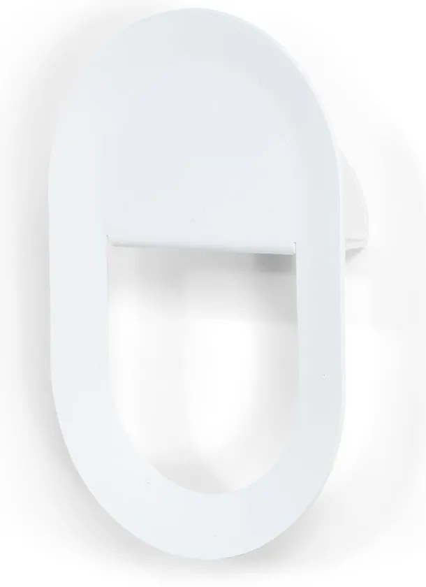 Fehér fali acél akasztó Coucou – Spinder Design