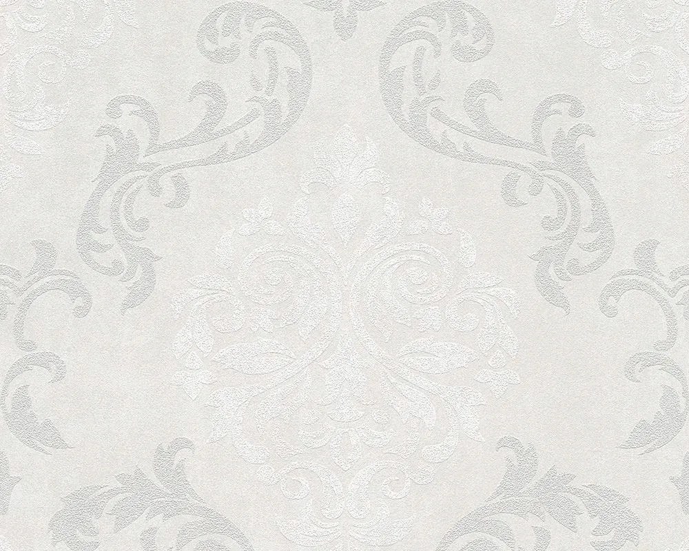 Tapéta 95372-1 As Creation vinil gyapjú hátlapon szürke ornamentum nappaliba