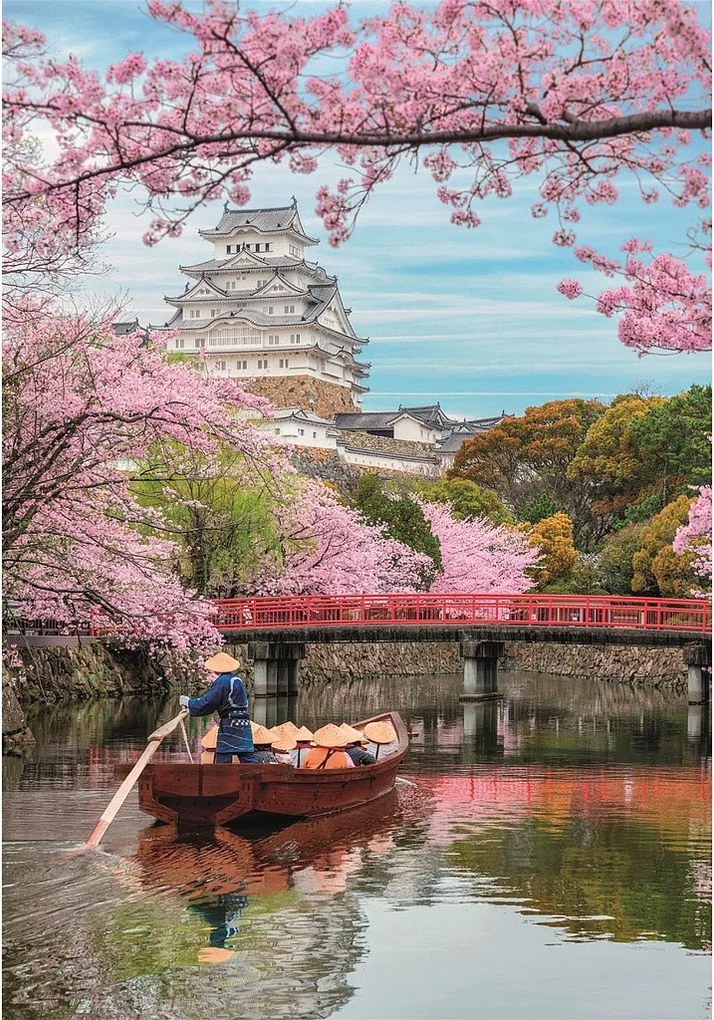 Japán Himeji 1000 db-os puzzle Clementoni