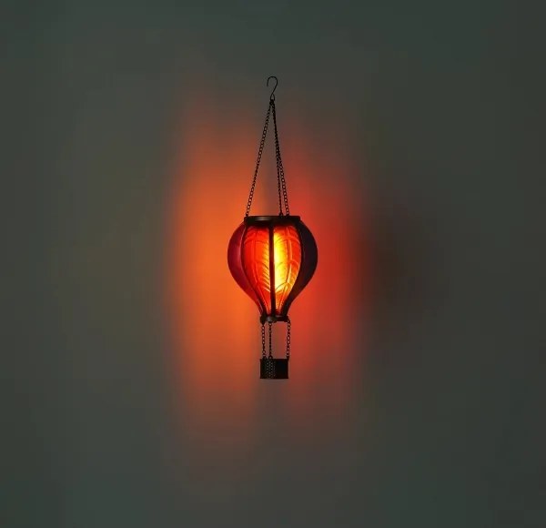 Globo 36136B - LED Függesztett napelemes dekoráció 20xLED/0,5W/3V IP44 Repülő léggömb