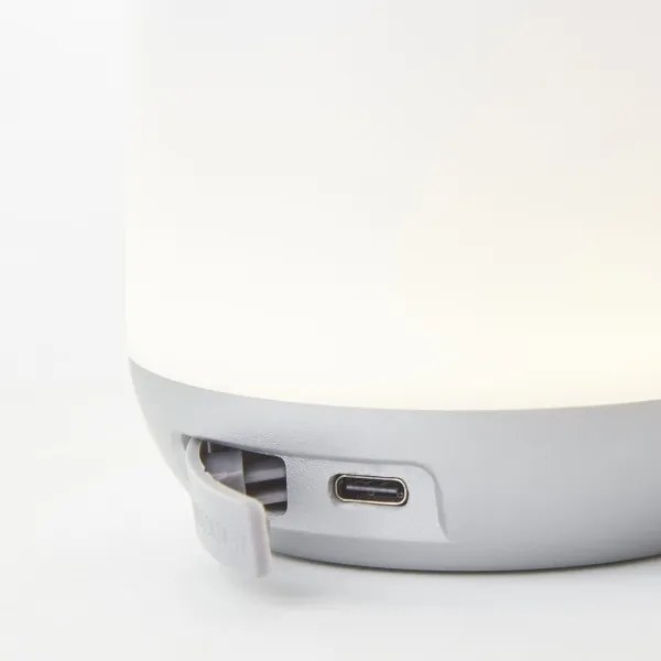 Brilliant GEMMA LED 1,9W 5V IP44 fehér állítható kültéri asztali lámpa