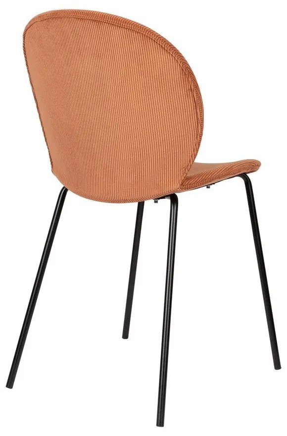 Téglavörös étkezőszék szett 2 db-os Bonnet – Zuiver