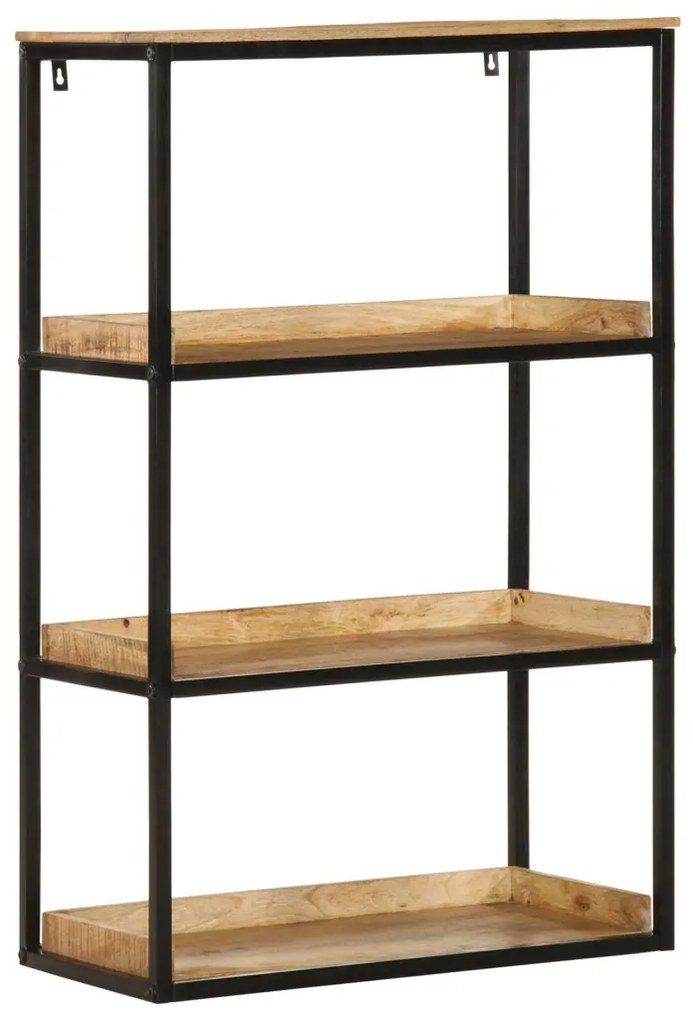 Könyvespolc 70x35x110 cm Tömör fa rusztikus mangóból