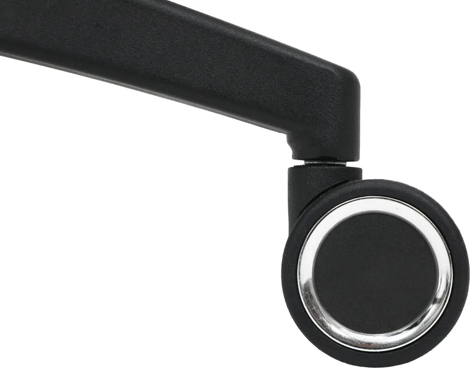 Irodai szék, sötétszürke/fekete, teherbírás 150 kg, VILMER