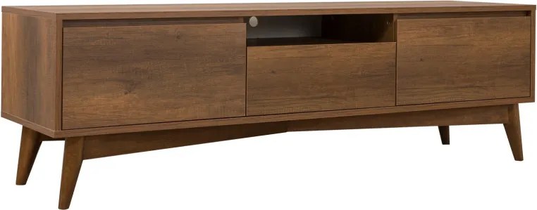 Vina TV-állvány, dió, 170 cm
