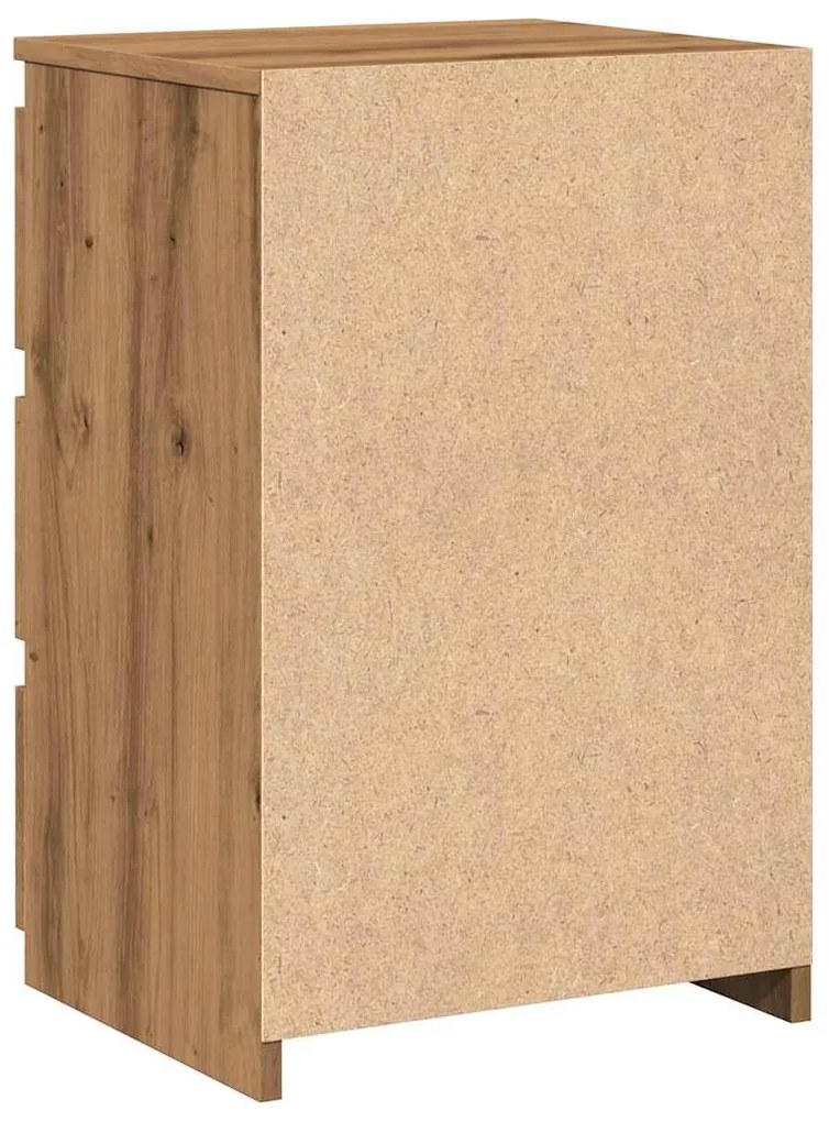 éjjeliszekrények 2 db Artisan tölgy 40x35x62,5 cm műfa