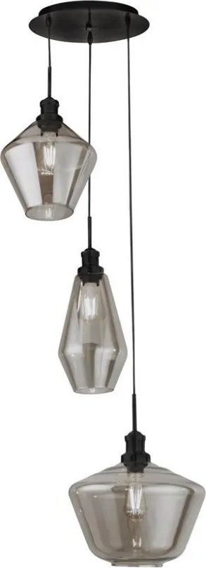 Függeszték Fekete MIA SEARCHLIGHT 5423-3BK