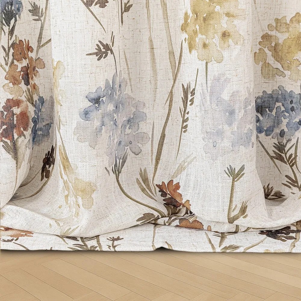 Krémszínű függöny 135x250 cm Flosi – Restilo