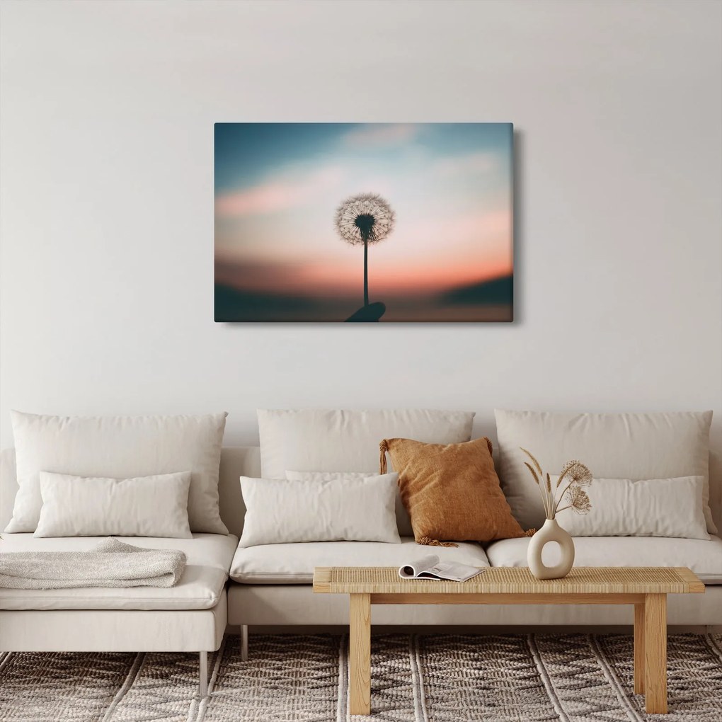 Kép - Foglak, pitypang (90x60 cm)
