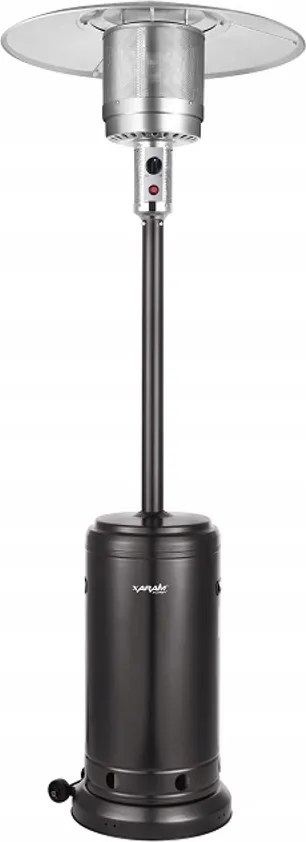Gázüzemű, kerti fűtőernyő Xaram Energy Rondo Black Teljesítmény: 15kW