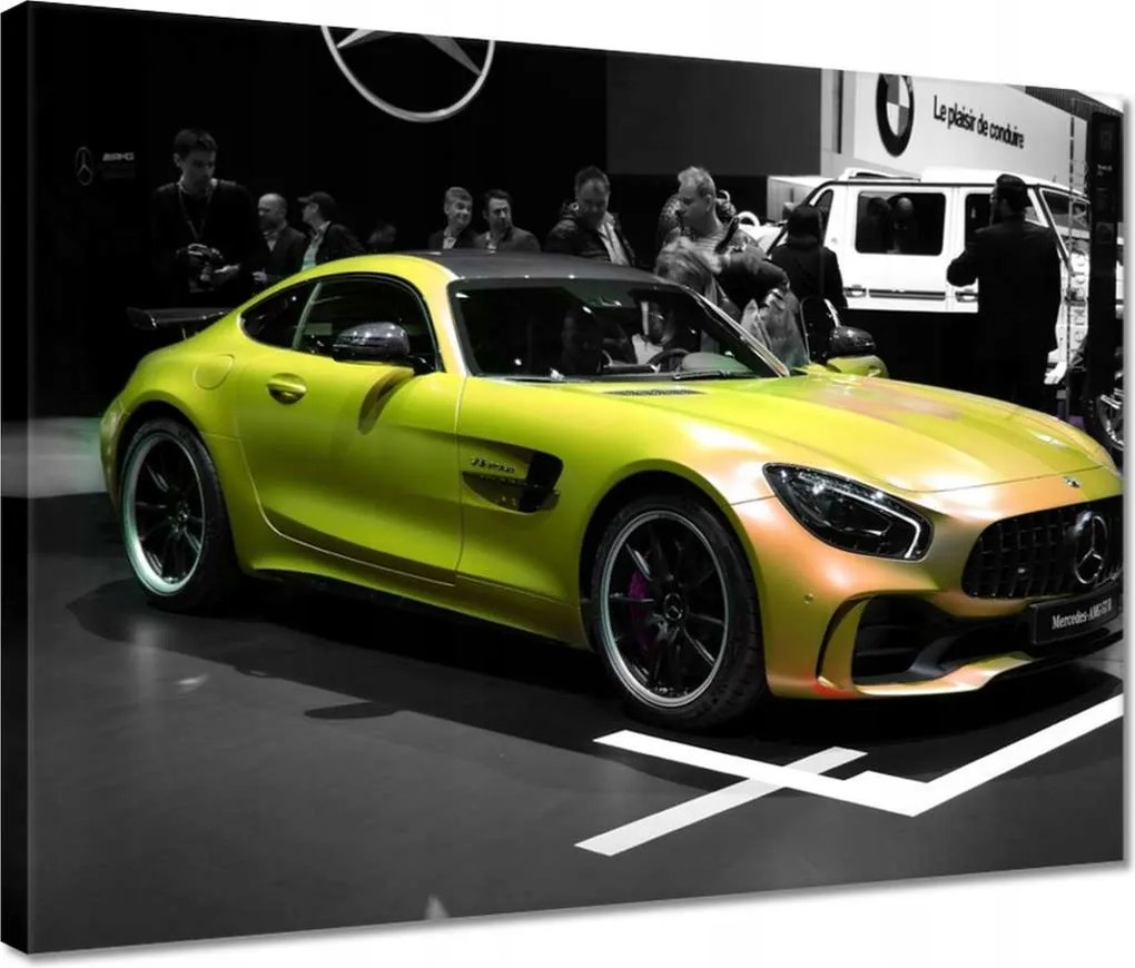 Festmények 40x30 Mercedes Amg