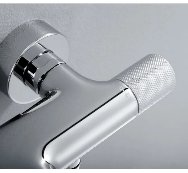 Sapho - SOLARIS termosztátos kádcsaptelep, fényes króm