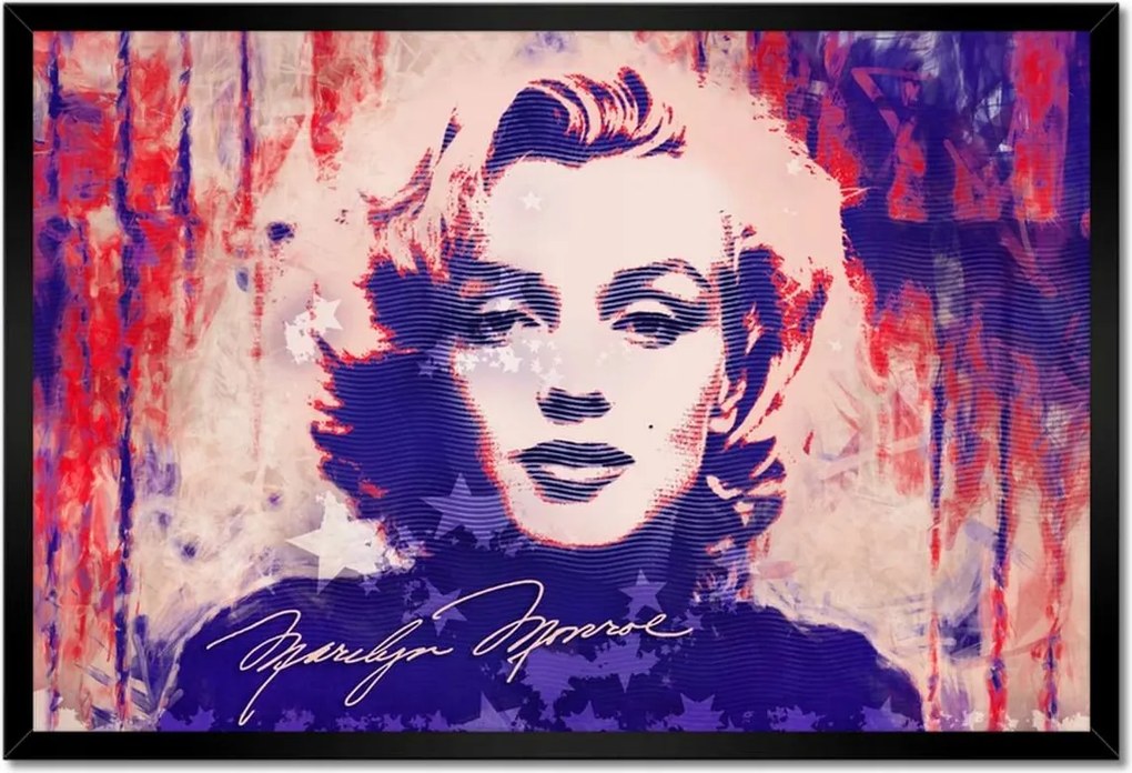 Poszterek keretben 60x40 Marilyn Monroe Színésznő
