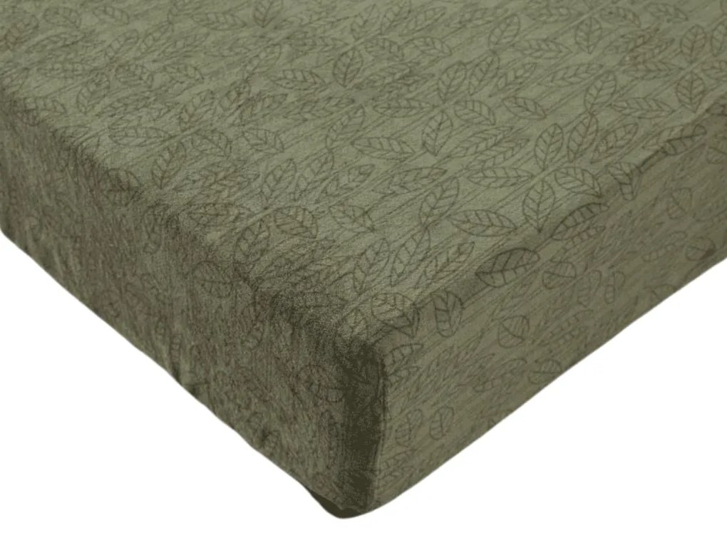 GRENA 180x200 cm zöld mikroplüss lepedő