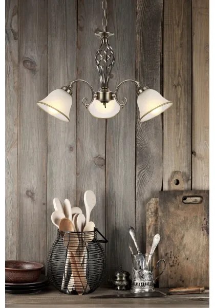 Globo 60208-3 - Csillár láncon ODIN 3xE27/60W/230V