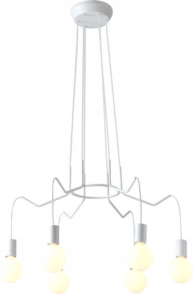 Basso Candellux függőlámpa 6 E27 fénypontok