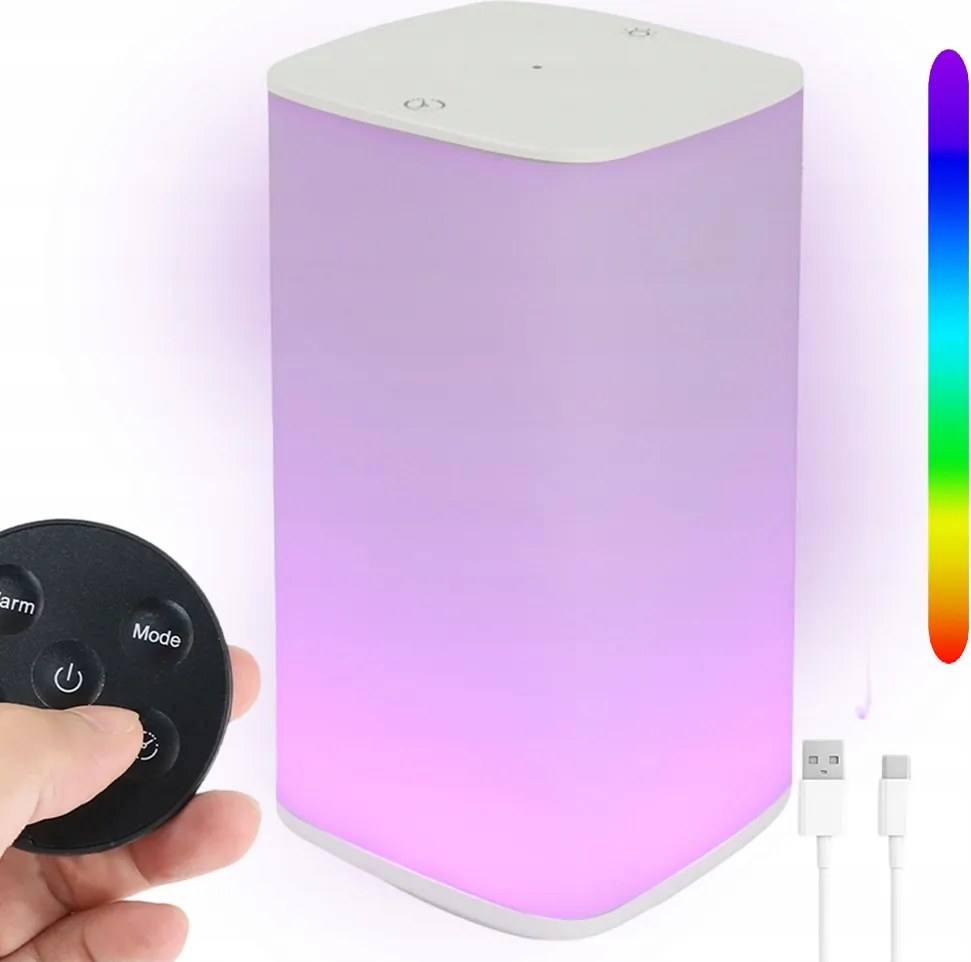 Gyerek Éjjeli Lámpa Olvasáshoz és Etetéshez Hálószobába Meleg Fény