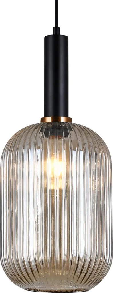ITALUX PND55881LBKAMB ANTIOLA Egyágú Függesztett Lámpa Fém E27 IP20