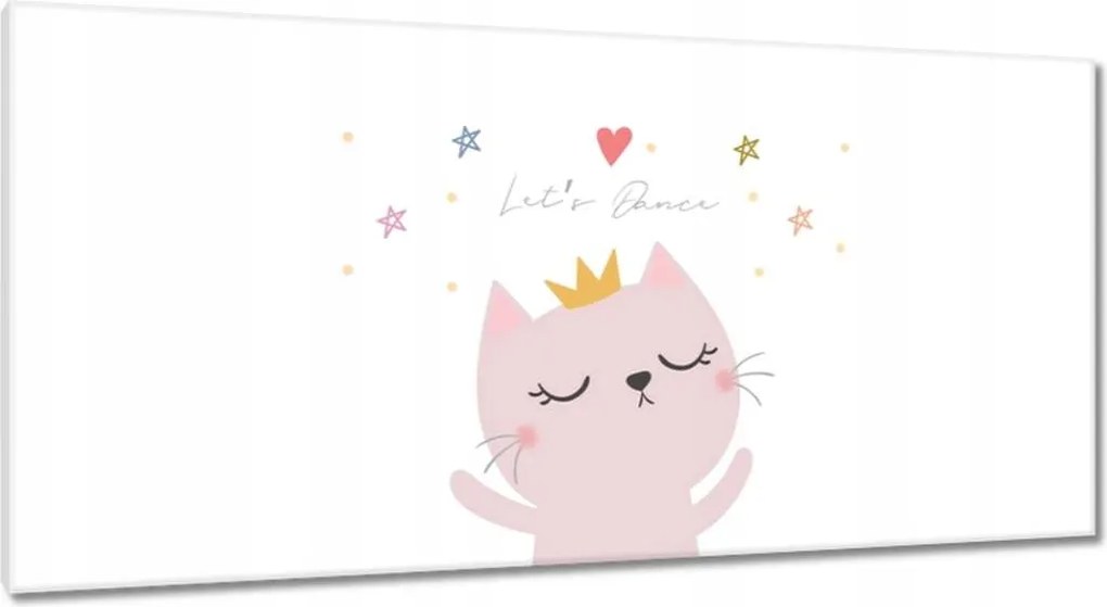 Vászonkép 115x55 Cica