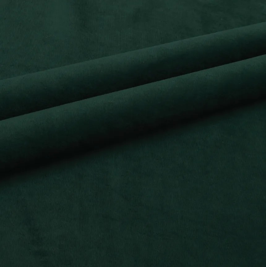 Ággyá alakítható U alakú kanapé VALERIO 305x140 cm, sötétzöld