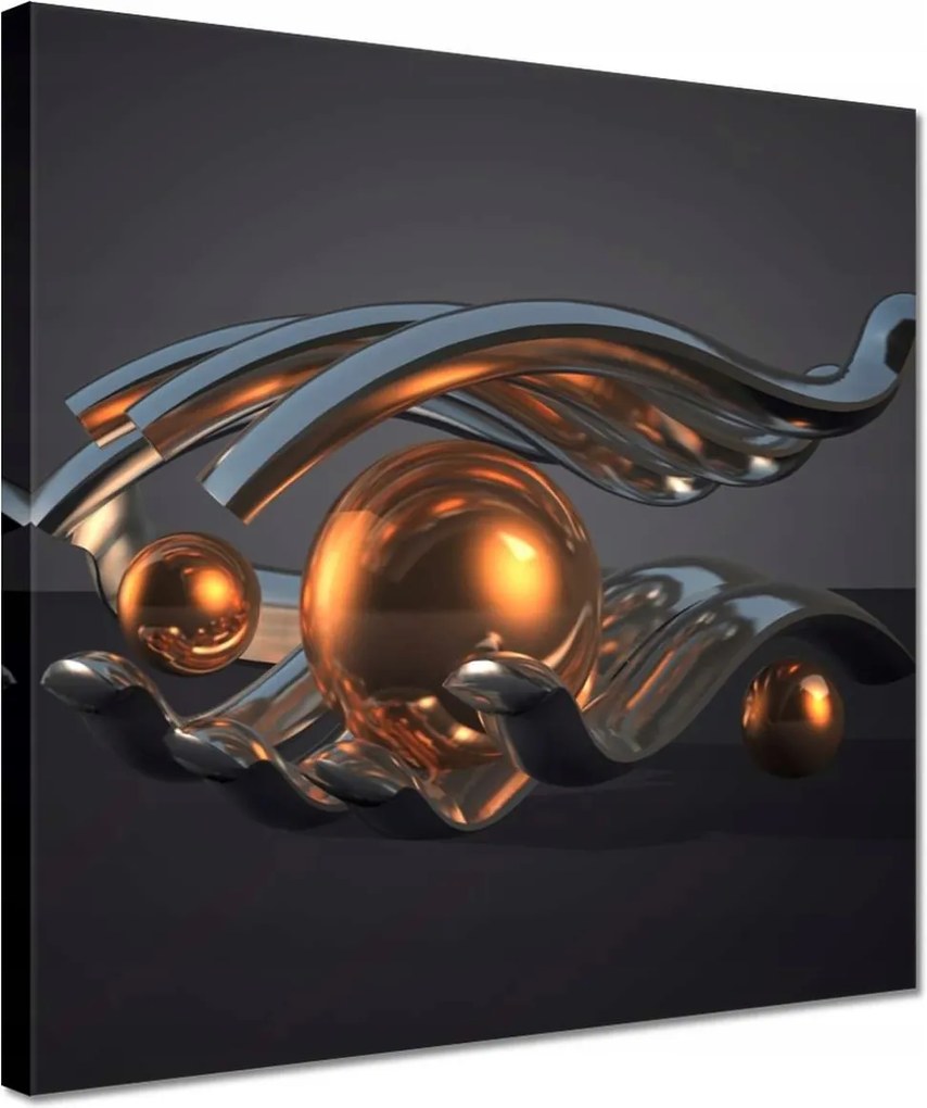 Festmények 30x30 Golyók a kézben