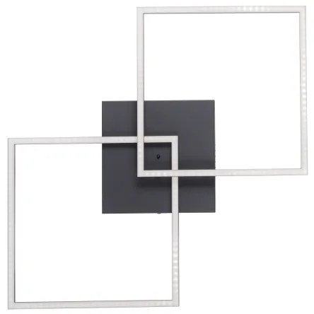 Leuchten Direkt 14141-18 - LED Szabályozható lámpa IVEN 2xLED/13,5W/230V + távirányító