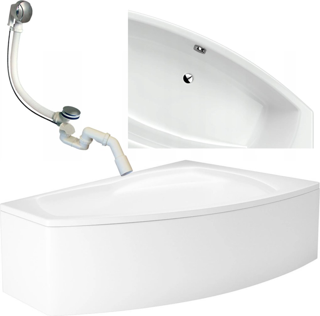 Sarokkád Ülőfelülettel Szifonnal Jobbos Laminart 150X100