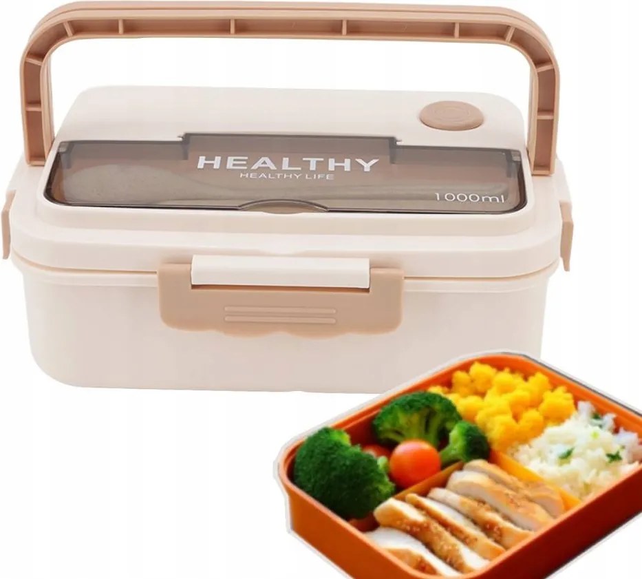 Uzsonnás Doboz Evőeszközök 1000ML