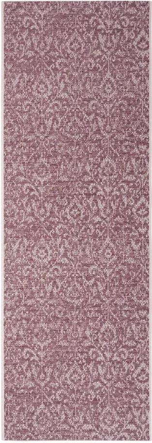 Hatta lila-bézs kültéri szőnyeg, 70 x 200 cm - NORTHRUGS