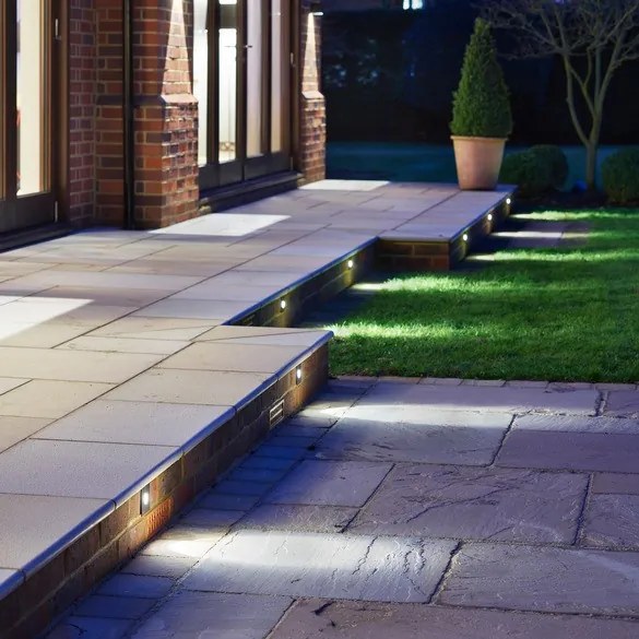 ASTRO LIGHTING 1175004 TANGO Kültéri Falba Építhető Lámpa Fekete LED