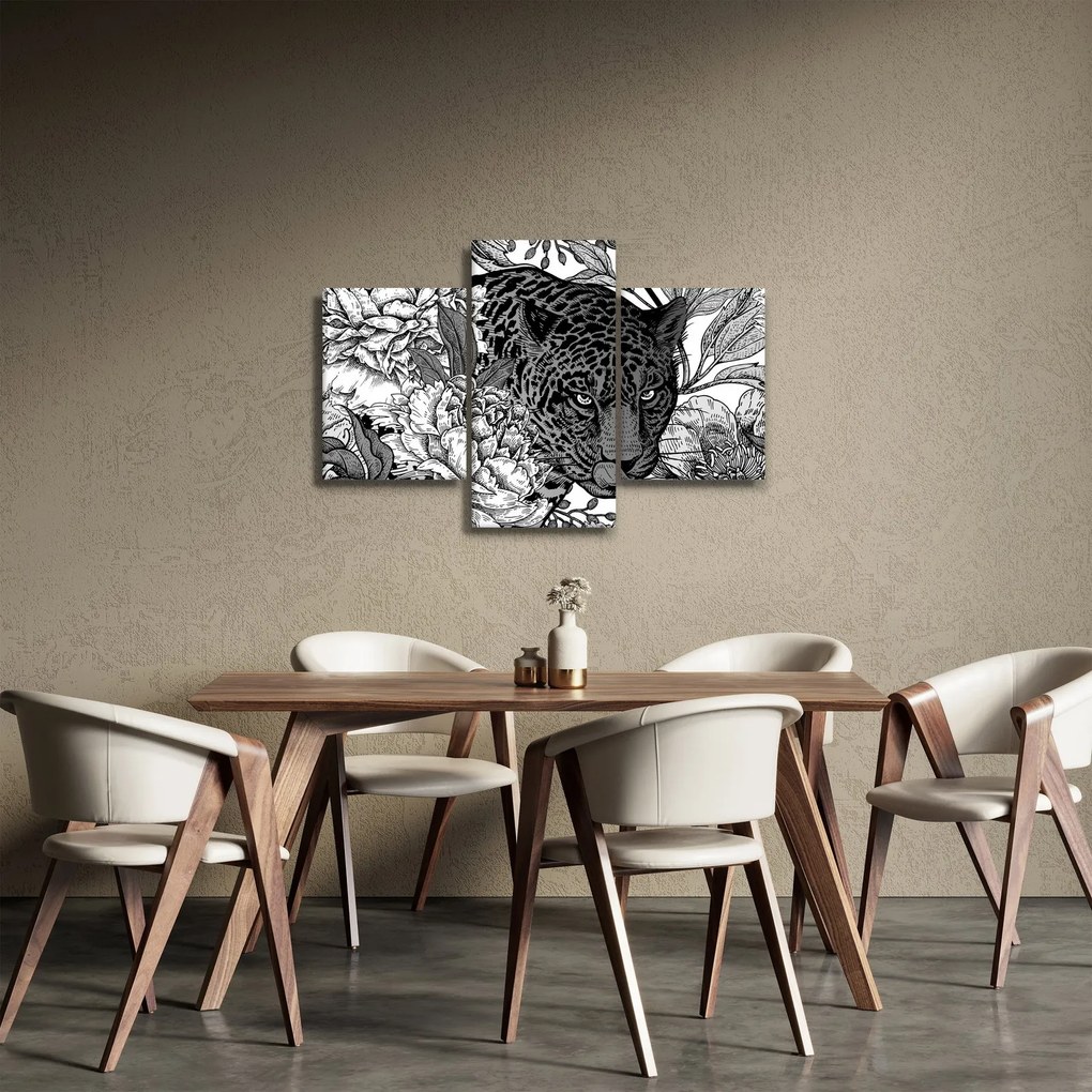 Kép - Egzotikus kert (90x60 cm)