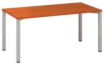 Alfa Office  Alfa 200 irodai asztal, 160 x 80 x 74,2 cm, egyenes kivitel, cseresznye mintázat, RAL9022%