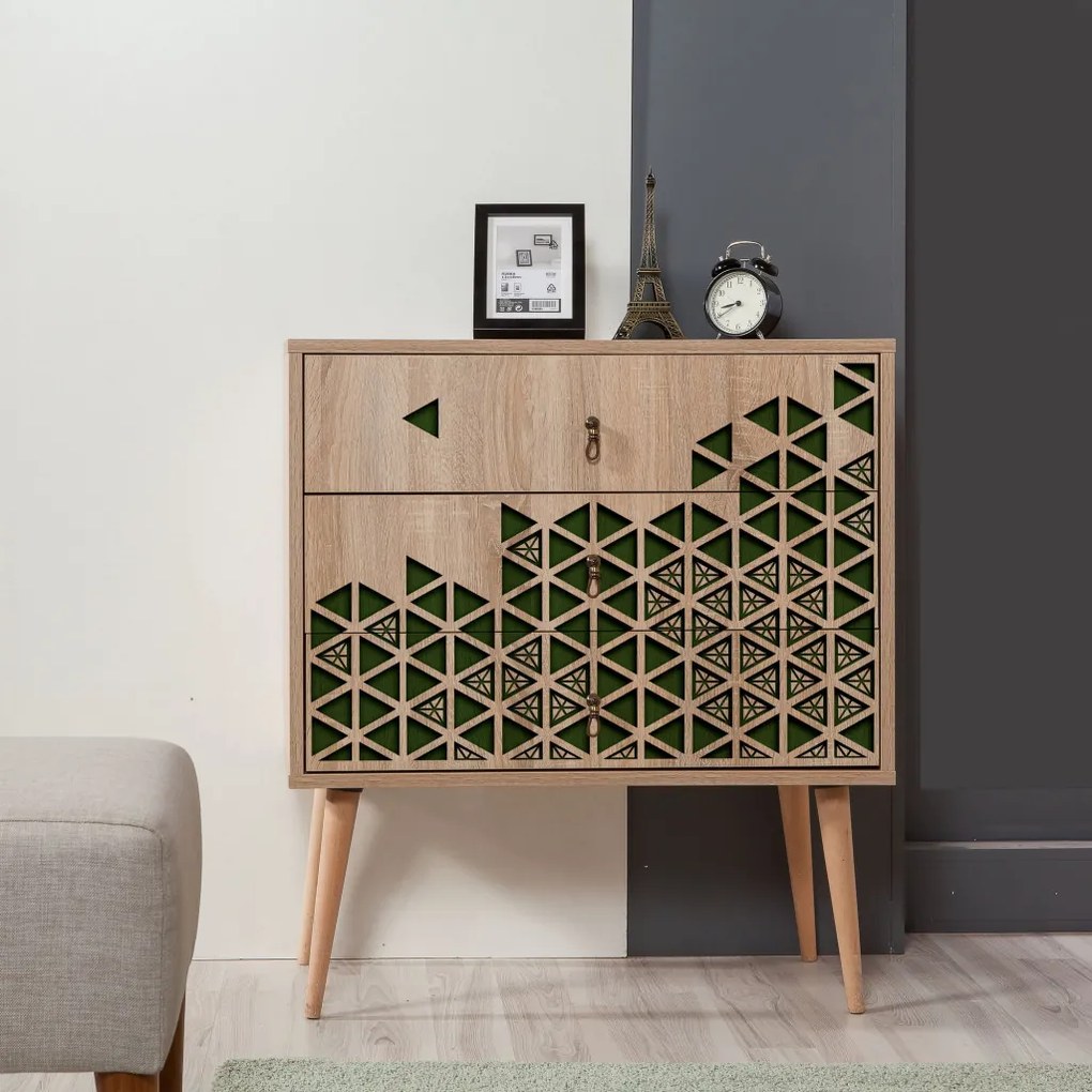 Trio komód, 80 cm – TR869VEL3429