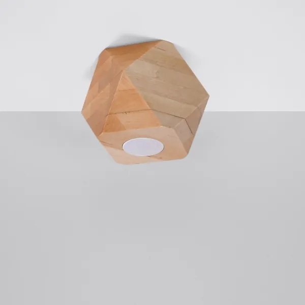 Sollux SL.1009 - Mennyezeti lámpa WOODY 1xGU10/40W/230V