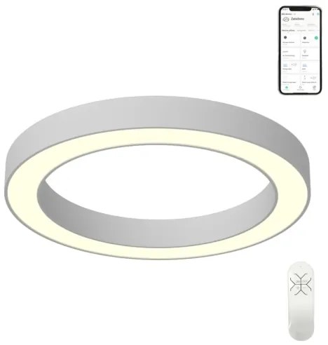 Immax NEO 07212L - LED Dimmelhető lámpa PASTEL LED/53W/230V fehér Tuya + távirányító