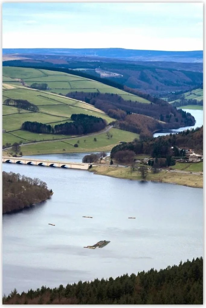 Poszterek 60x90 Tájkép folyóval