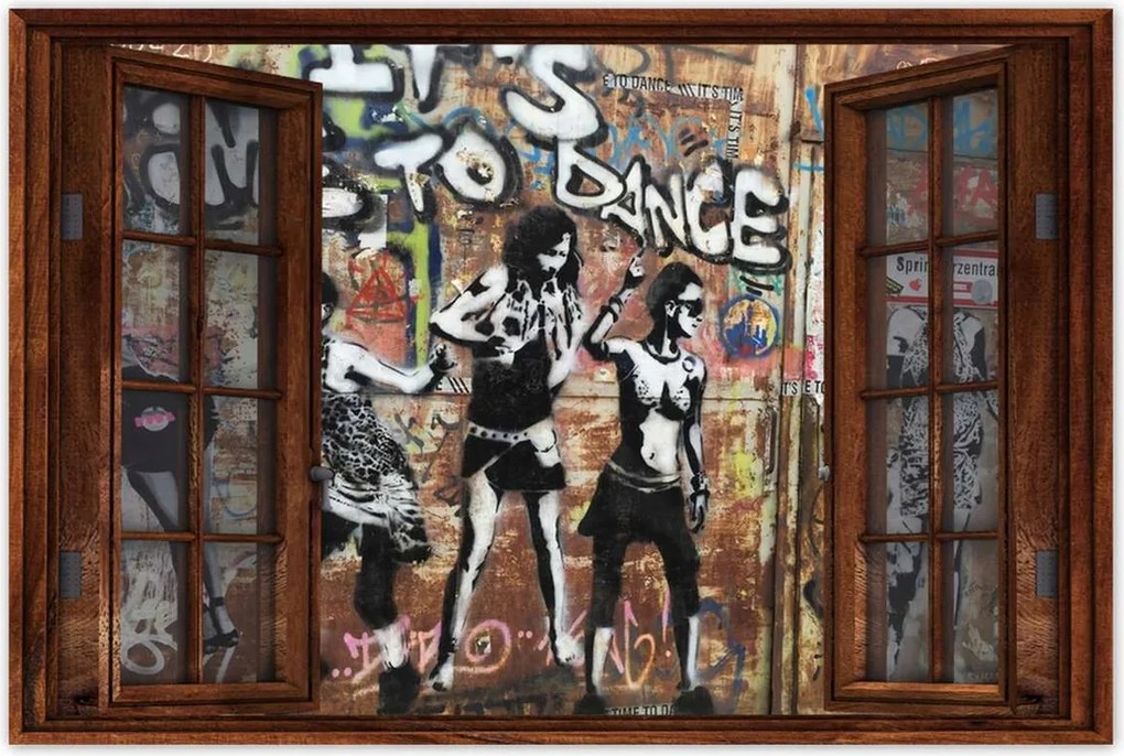 Poszterek 90x60 Graffiti Utcaművészet