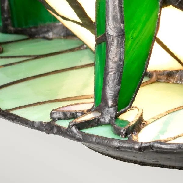 Elstead QZ-FROG-TL - LED dekorációs TIFFANY lámpa 1xG9/3W/12/230V béka