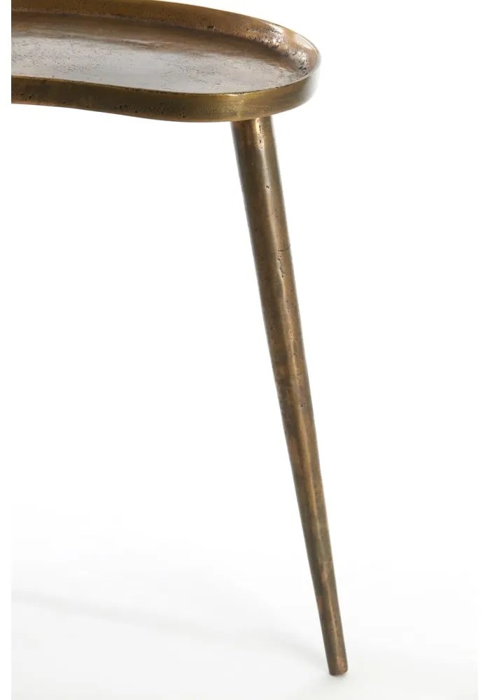 Fém tárolóasztal 30x53 cm Lienz – Light &amp; Living