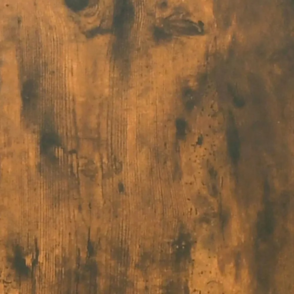 füstös tölgy színű fatermék dohányzóasztal 100 x 50 x 40 cm