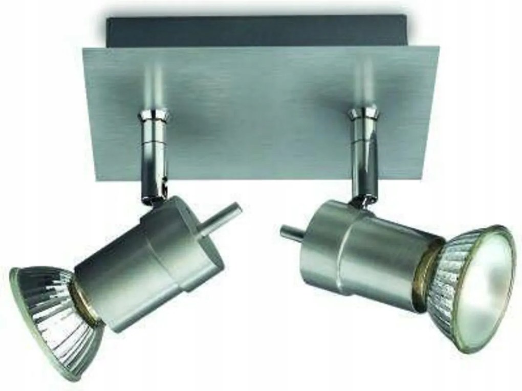 Philips Titan spotlámpa 2xGU10, alumínium, irányítható fejekkel, IP20