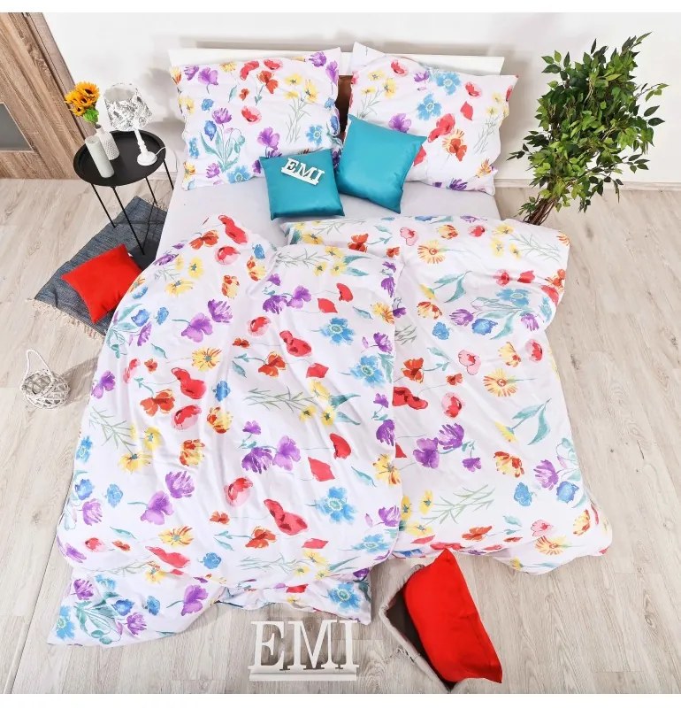 EMI Summer flanel ágyneműhuzat, A standard egyszemélyes ágy szett tartalma: 1x 140x200 + 1x 70x90